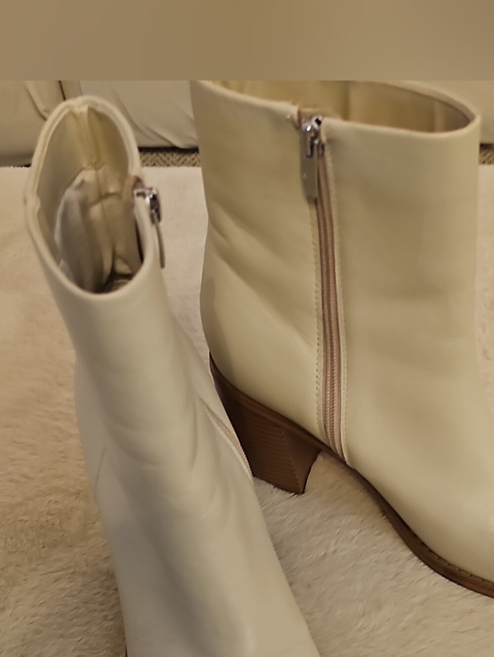 MARC FISHER Leather Booties